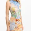 Draped Long Dress