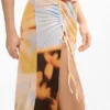 Draped Long Dress