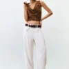 Draped Sleeveless T-Shirt Draped Sleeveless T-Shirt
