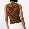 Draped Sleeveless T-Shirt Draped Sleeveless T-Shirt