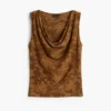 Draped Sleeveless T-Shirt Draped Sleeveless T-Shirt