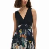 Dress Bimaterial Collage