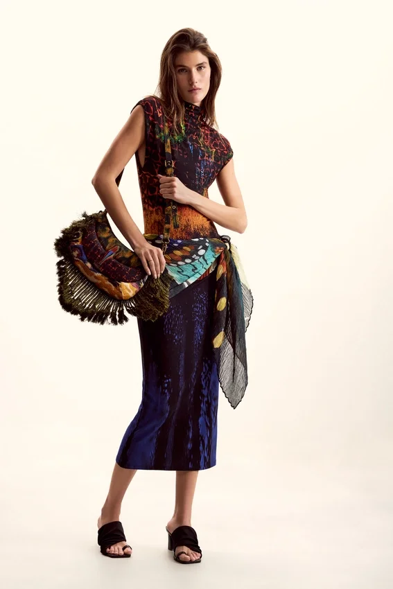 Dress Designed by Mr. Christian Lacroix Dress Designed by Mr. Christian Lacroix