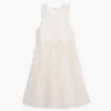 Dress with Butterfly Appliques