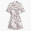 Dress with Drawn Flowers Dress with Drawn Flowers