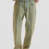 Dyed Denim Trousers