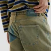 Dyed Denim Trousers