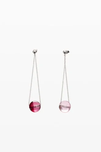 Earrings Chain Marble Zalio
