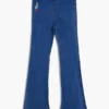 Elastic Denim Trousers