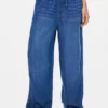 Elastic Long Denim Trousers Elastic Long Denim Trousers