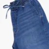 Elastic Long Denim Trousers Elastic Long Denim Trousers