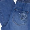Elastic Long Denim Trousers Elastic Long Denim Trousers