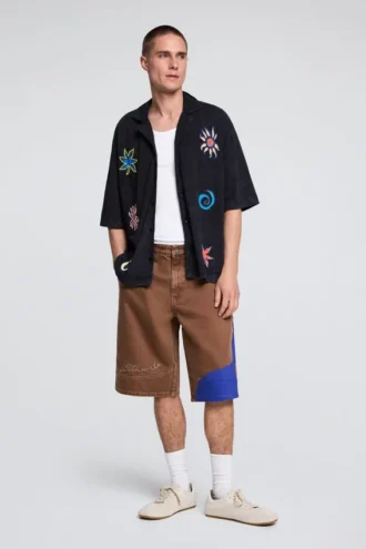 Embroidered Cotton Shirt