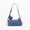 Embroidered Denim Bag