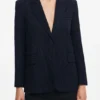 Embroidered Floral Blazer