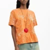 Embroidered Flowers T-Shirt Embroidered Flowers T-Shirt