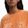 Embroidered Flowers T-Shirt Embroidered Flowers T-Shirt