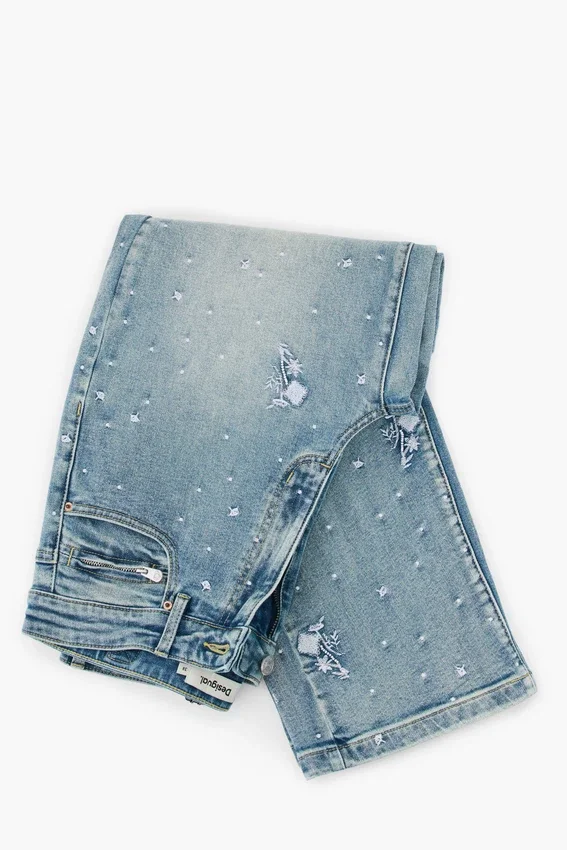 Embroidered Jeans Embroidered Jeans