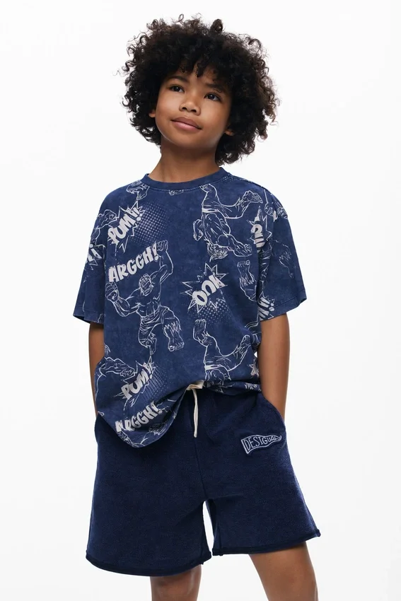 Embroidered Logo Bermuda Embroidered Logo Bermuda
