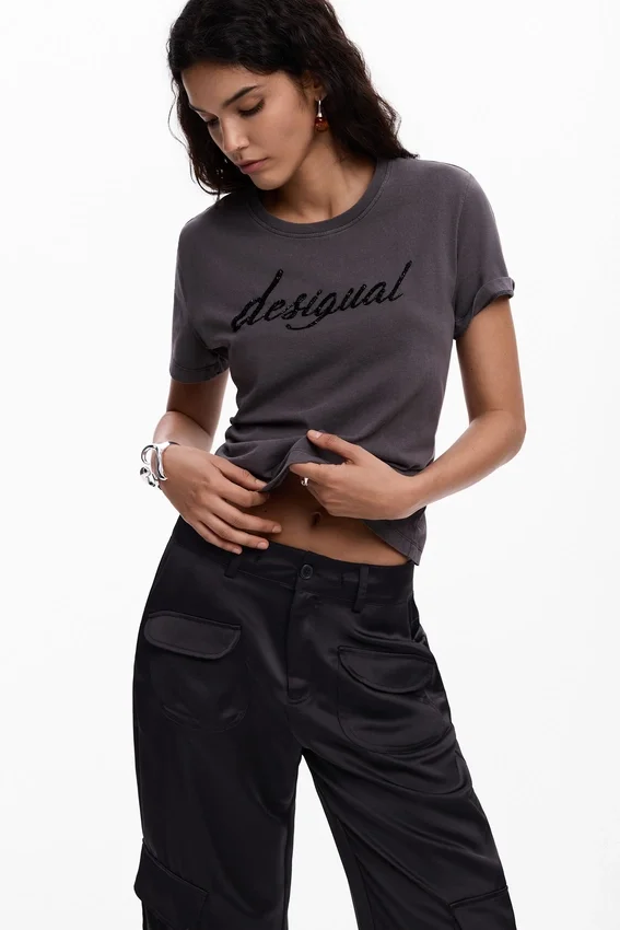 Embroidered Logo T-Shirt Embroidered Logo T-Shirt