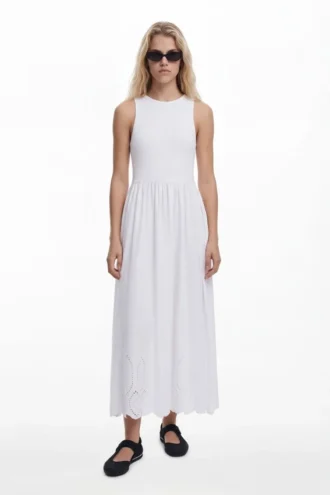 Embroidered Long Dress