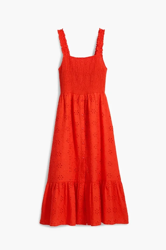 Embroidered Midi Dress Embroidered Midi Dress