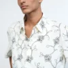 Embroidered Ombre Shirt