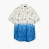 Embroidered Ombre Shirt