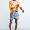 Embroidered Printed T-Shirt Embroidered Printed T-Shirt