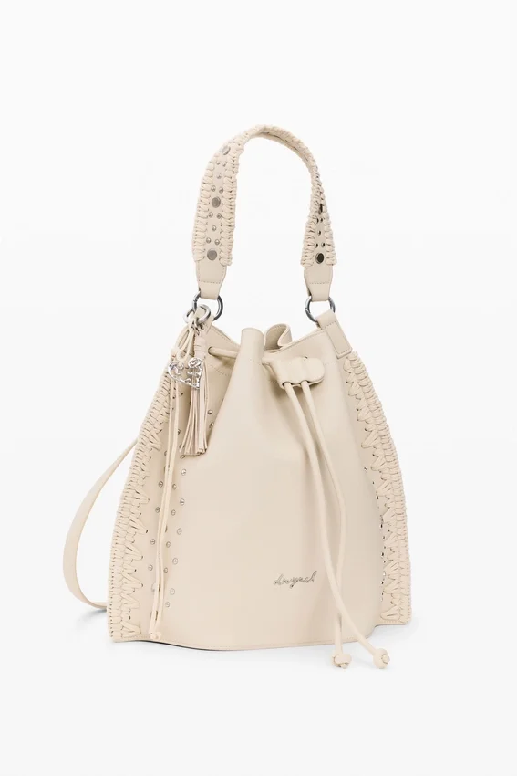 Embroidered Ruched Backpack Embroidered Ruched Backpack