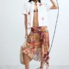 Embroidered Short-Sleeve Shirt