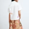 Embroidered Short-Sleeve Shirt
