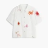 Embroidered Short-Sleeve Shirt