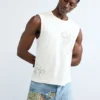 Embroidered Spaghetti Strap Top Embroidered Spaghetti Strap Top