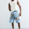 Embroidered Spaghetti Strap Top Embroidered Spaghetti Strap Top