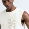 Embroidered Spaghetti Strap Top Embroidered Spaghetti Strap Top