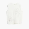 Embroidered Spaghetti Strap Top Embroidered Spaghetti Strap Top