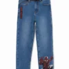 Embroidered Spiderman Jeans Embroidered Spiderman Jeans