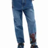 Embroidered Spiderman Jeans Embroidered Spiderman Jeans