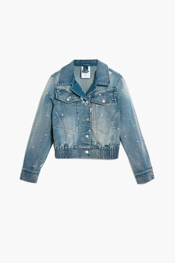 Embroidered Trucker Jacket Embroidered Trucker Jacket