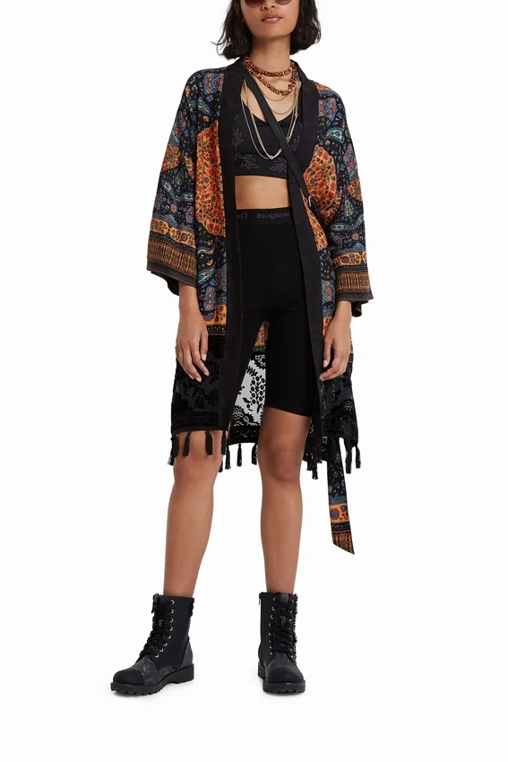 Ethnic Tassels Kimono Ethnic Tassels Kimono