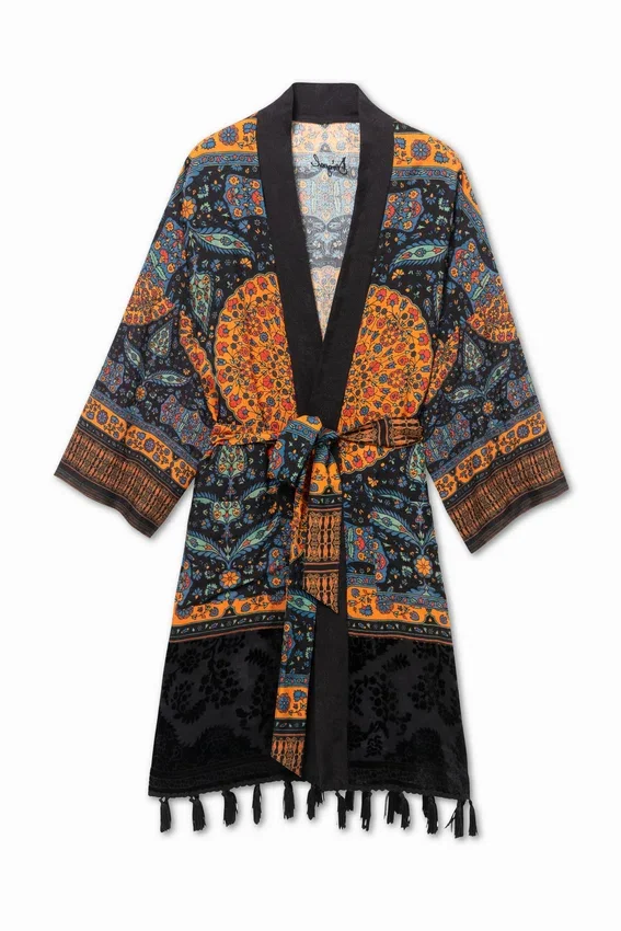 Ethnic Tassels Kimono Ethnic Tassels Kimono