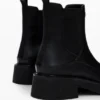 Faux Leather Ankle Boot