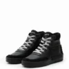 Faux-Sheepskin High-Top Sneakers