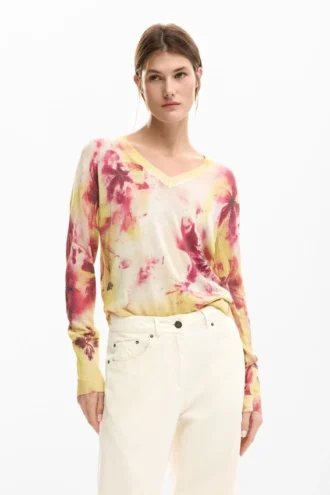 Fine Floral Sweater