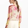 Fine Floral Sweater