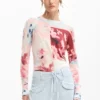 Fine Knit Collage Sweater Fine Knit Collage Sweater