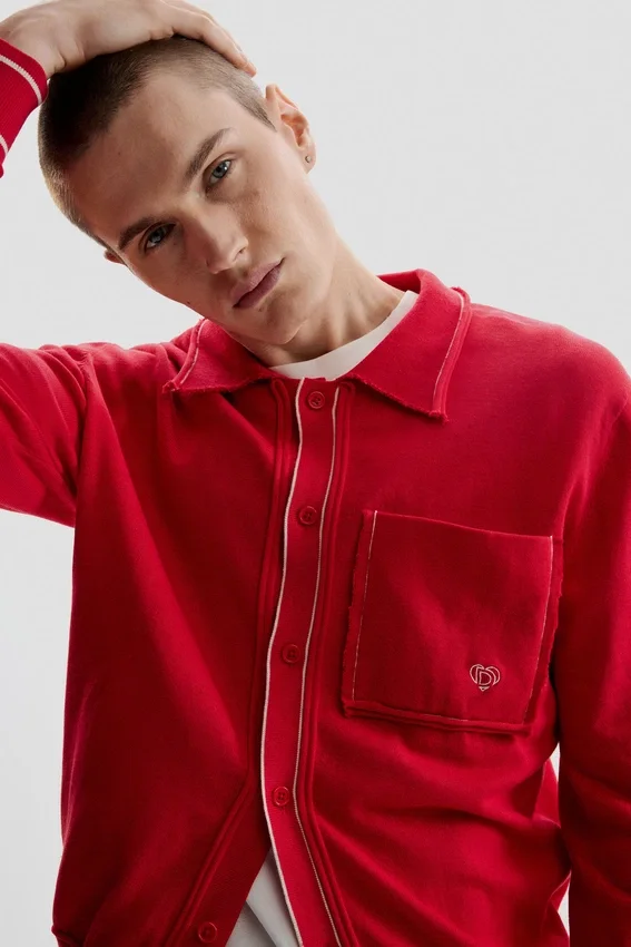 Fine Sweater with Buttons Fine Sweater with Buttons