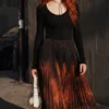 Fitted Midi Dress