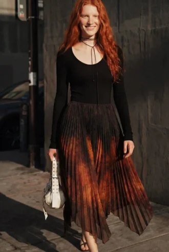 Fitted Midi Dress